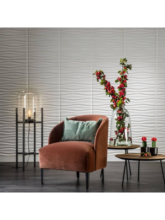 Wallart 3d sienas paneļi ga-wa14, 24 gab., līniju dizains