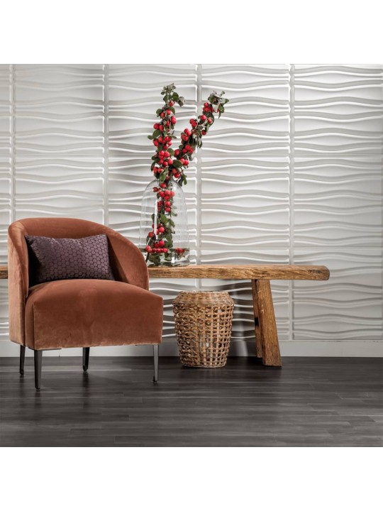 Wallart 3d sienas paneļi ga-wa14, 24 gab., līniju dizains