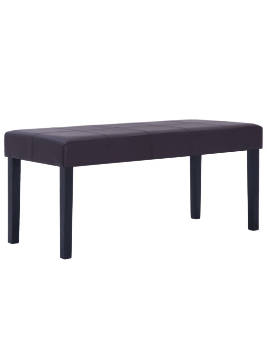 Sols, 106 cm, brūna mākslīgā āda