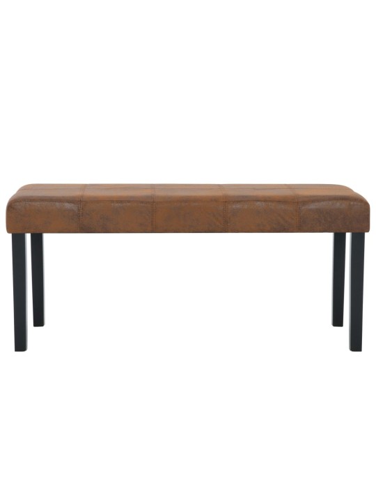 Sols, 106 cm, brūna mākslīgā zamšāda