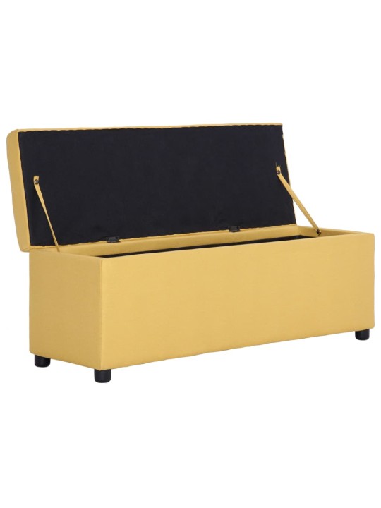 Sols ar kasti, 116 cm, dzeltens poliesters