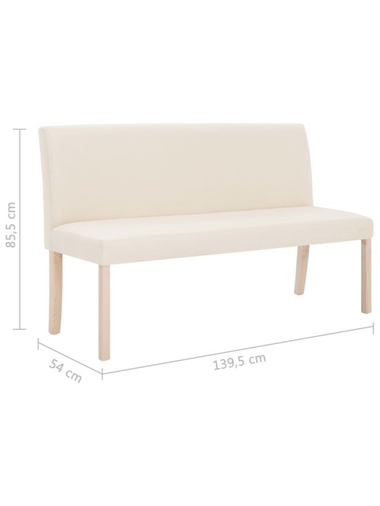 Sols, 139,5 cm, krēmkrāsas poliesters