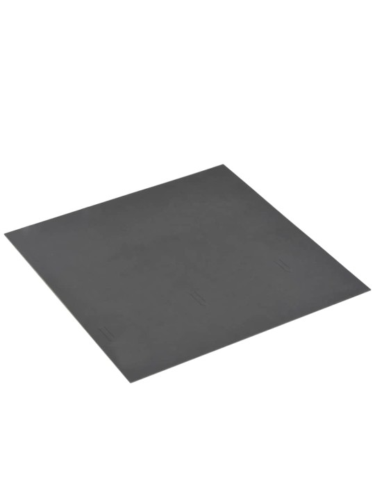 Grīdas flīzes, pašlīmējošas, 5,11 m², pvc, pelēks punktojums