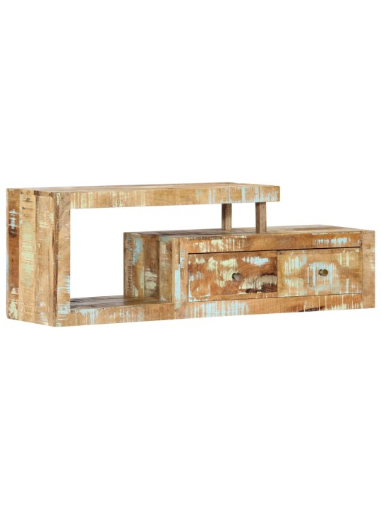 Tv skapītis, 120x30x40 cm, pārstrādāts masīvkoks