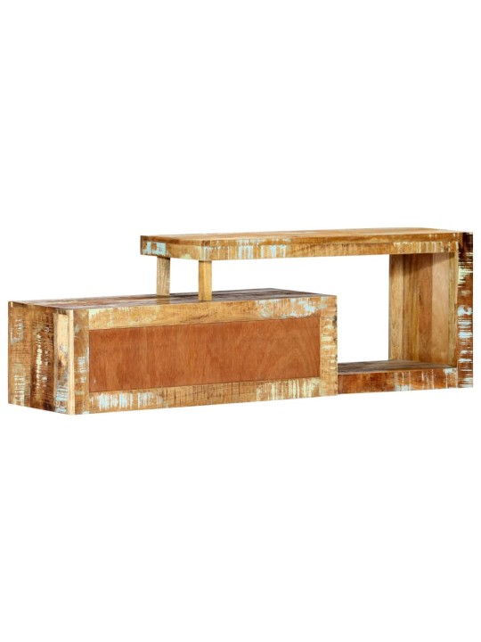 Tv skapītis, 120x30x40 cm, pārstrādāts masīvkoks