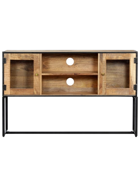 Tv skapītis, 120x30x75 cm, pārstrādāts masīvkoks
