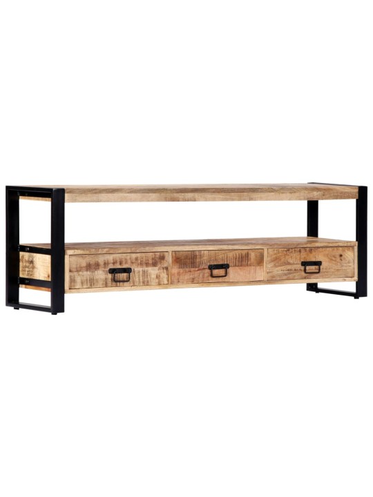 Tv galdiņš, 150x30x45 cm, mango masīvkoks