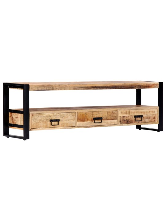 Tv galdiņš, 150x30x45 cm, mango masīvkoks