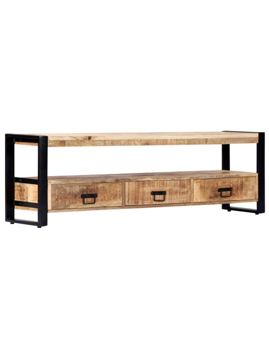 Tv galdiņš, 150x30x45 cm, mango masīvkoks