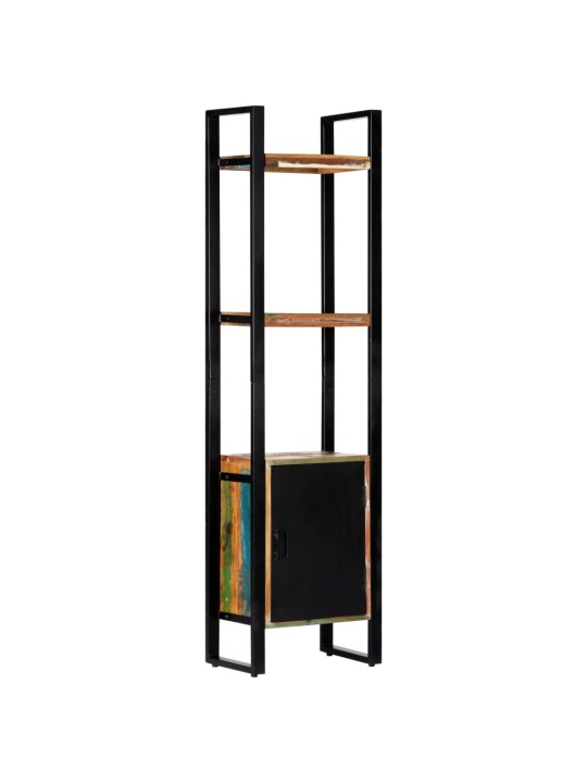 Grāmatu plaukts, 45x30x171 cm, pārstrādāts masīvkoks