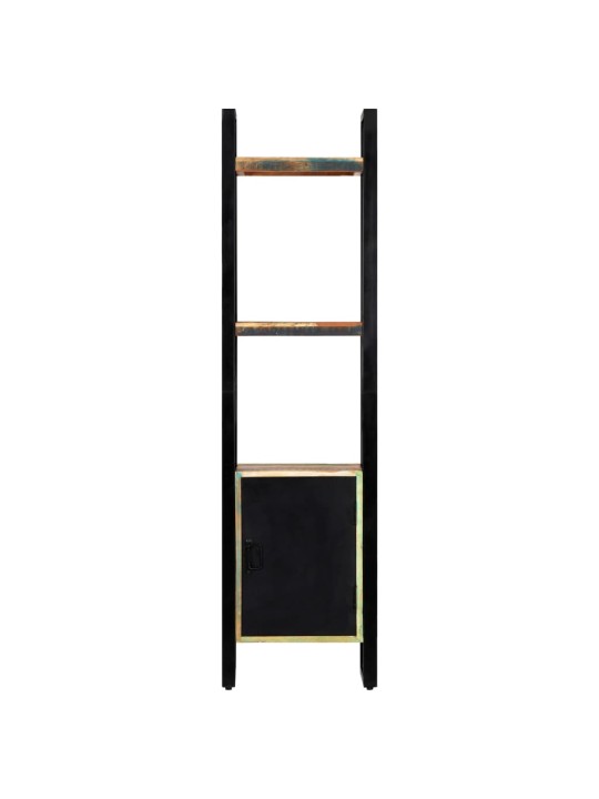 Grāmatu plaukts, 45x30x171 cm, pārstrādāts masīvkoks