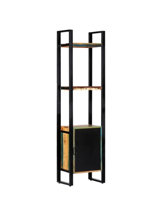 Grāmatu plaukts, 45x30x171 cm, pārstrādāts masīvkoks