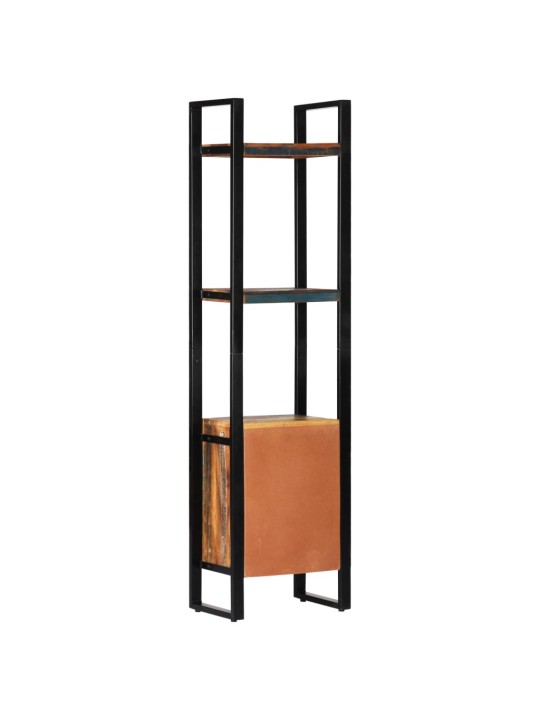 Grāmatu plaukts, 45x30x171 cm, pārstrādāts masīvkoks