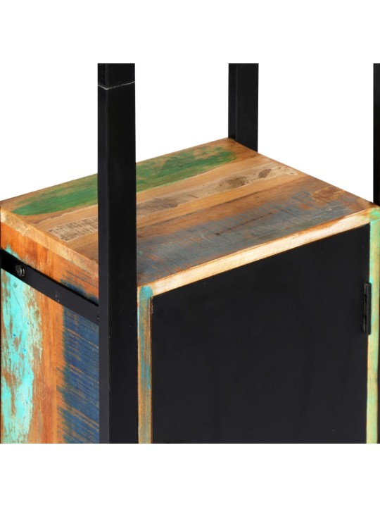 Grāmatu plaukts, 45x30x171 cm, pārstrādāts masīvkoks