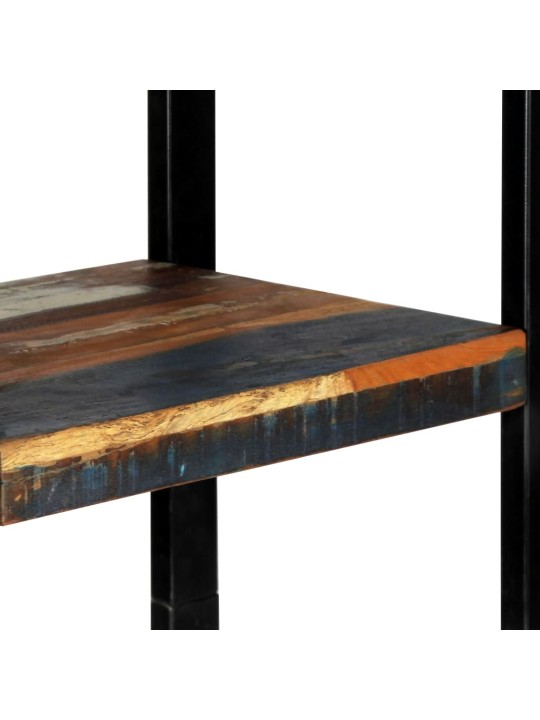 Grāmatu plaukts, 45x30x171 cm, pārstrādāts masīvkoks