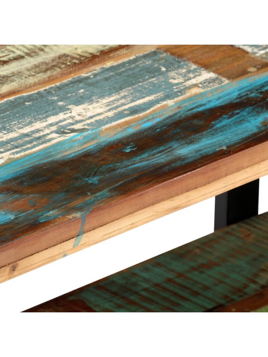 Tv skapītis, 130x40x40 cm, pārstrādāts masīvkoks