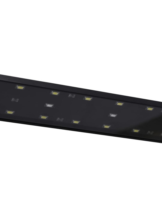 Akvārija led lampa ar stiprinājumu, 25-45 cm, zila un balta