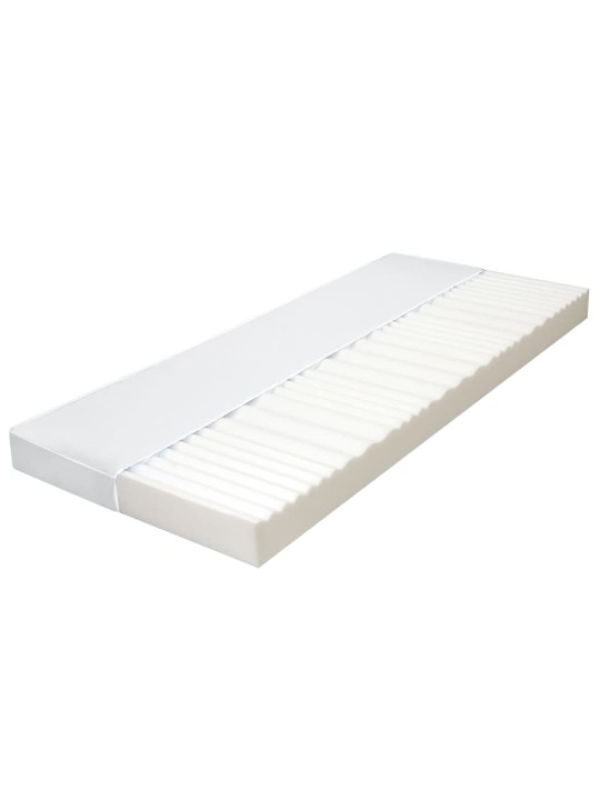 Matracis ar 7 zonām, 160x200 cm, pu putas, 10 cm, h2, h3