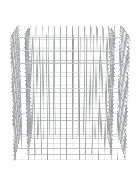 Gabions, augstā puķu kaste, cinkots tērauds, 90x50x100 cm