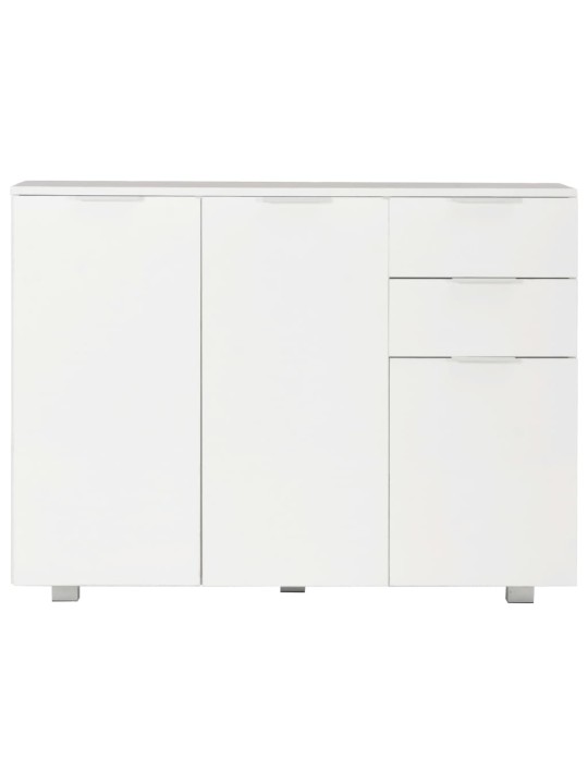 Kumode, 107x35x80,5 cm, spīdīgi balta
