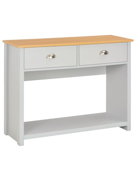 Konsoles galds, 97x35x76 cm, pelēks