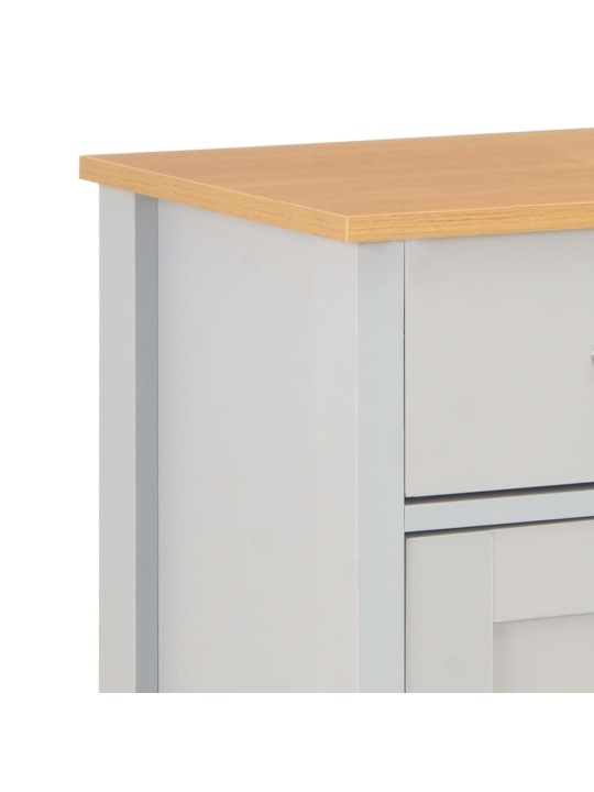 Kumode, 79x35x81 cm, pelēka