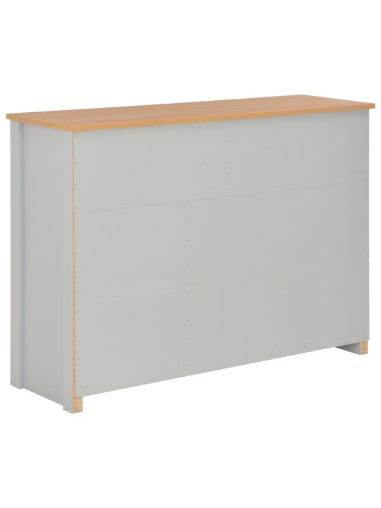 Kumode, 112x35x81 cm, pelēka