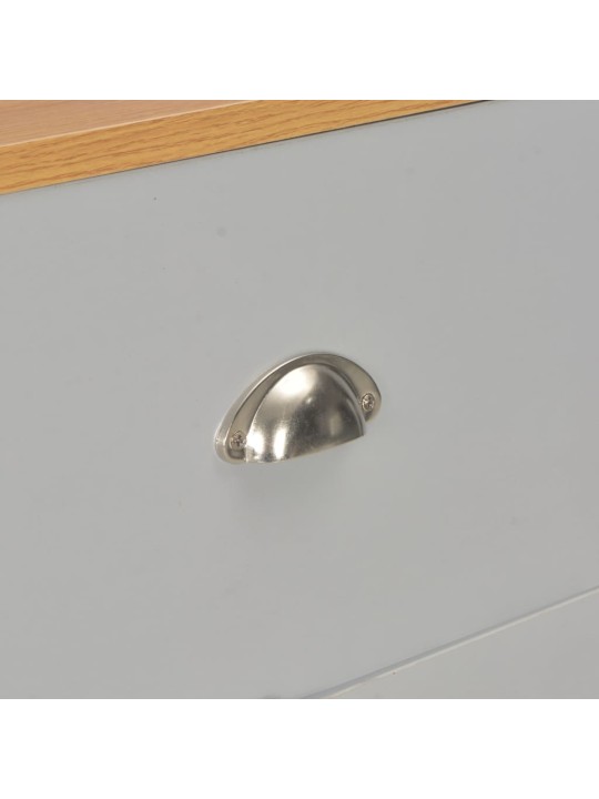 Kumode, 112x35x81 cm, pelēka