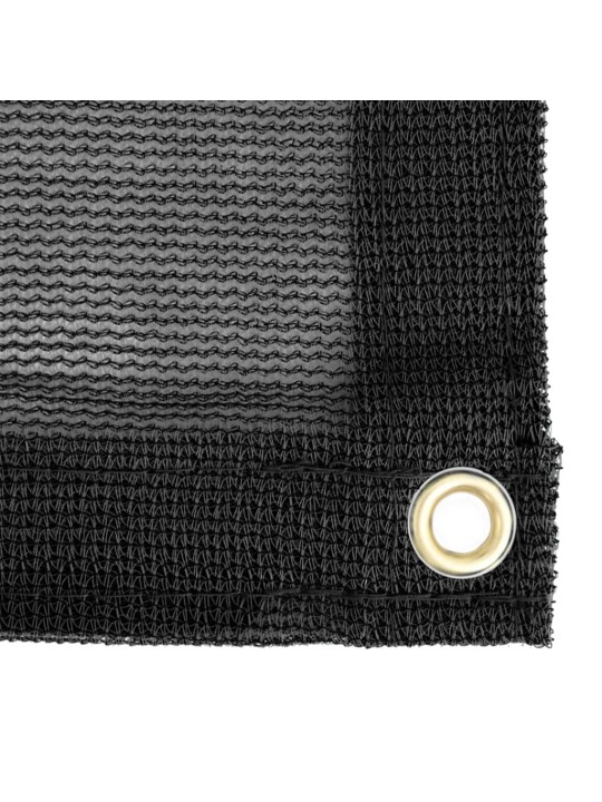 Piekabes tīkls, hdpe, 2x3 m, melns