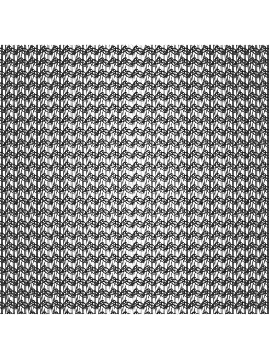 Piekabes tīkls, hdpe, 2x3 m, melns