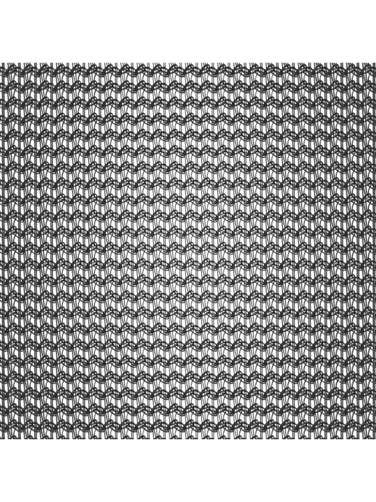 Piekabes tīkls, hdpe, 2,5x3,5 m, melns