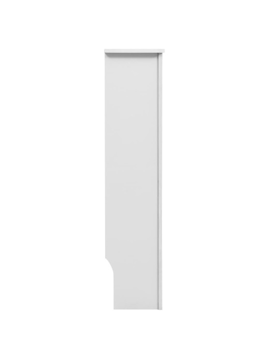 Radiatora pārsegs, balts, 112x19x81,5 cm, mdf