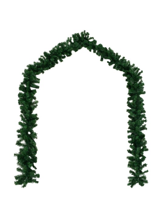 Ziemassvētku vītnes, 4 gab., 270 cm, pvc, zaļas