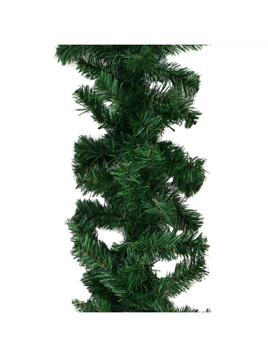 Ziemassvētku vītnes, 4 gab., 270 cm, pvc, zaļas