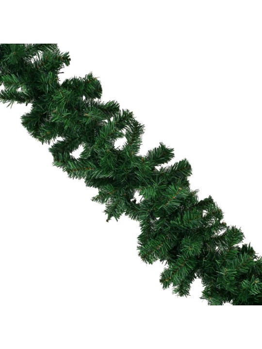 Ziemassvētku vītnes, 4 gab., 270 cm, pvc, zaļas