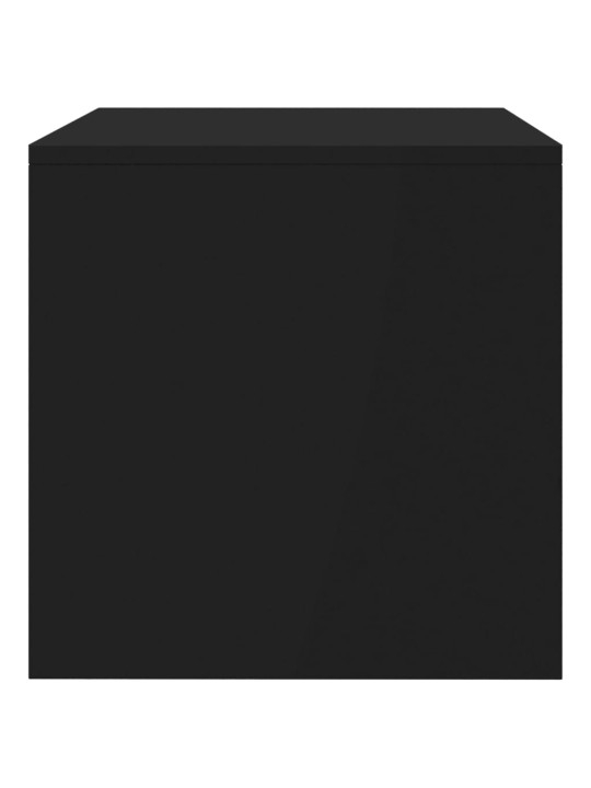 Tv skapītis, 100x40x40 cm, melns, inženierijas koks