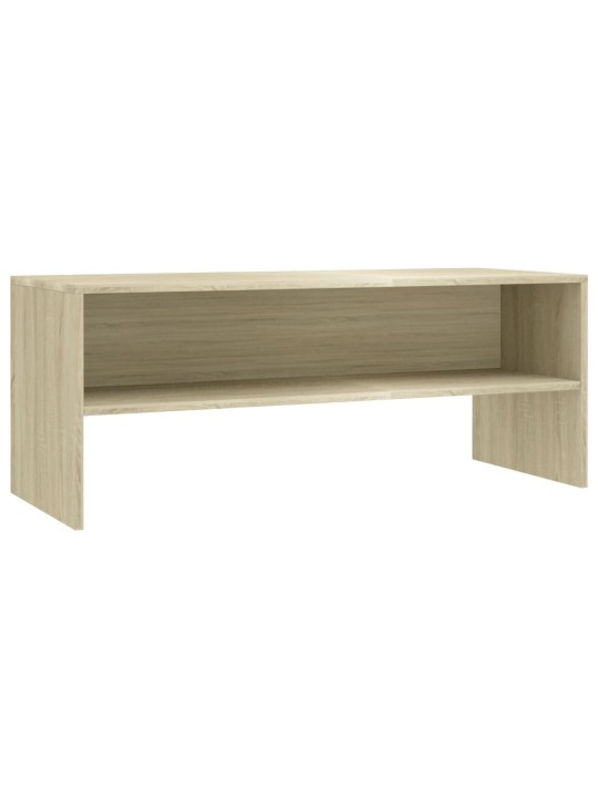 Tv skapītis, 100x40x40 cm, ozolkoka krāsā, inženierijas koks