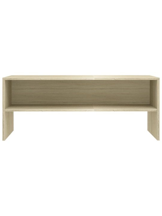 Tv skapītis, 100x40x40 cm, ozolkoka krāsā, inženierijas koks