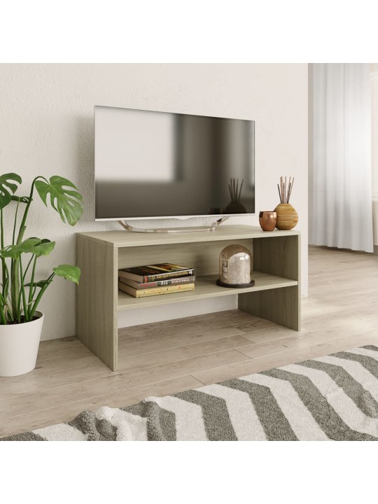 Tv skapītis, 80x40x40 cm, ozolkoka krāsā, skaidu plāksne