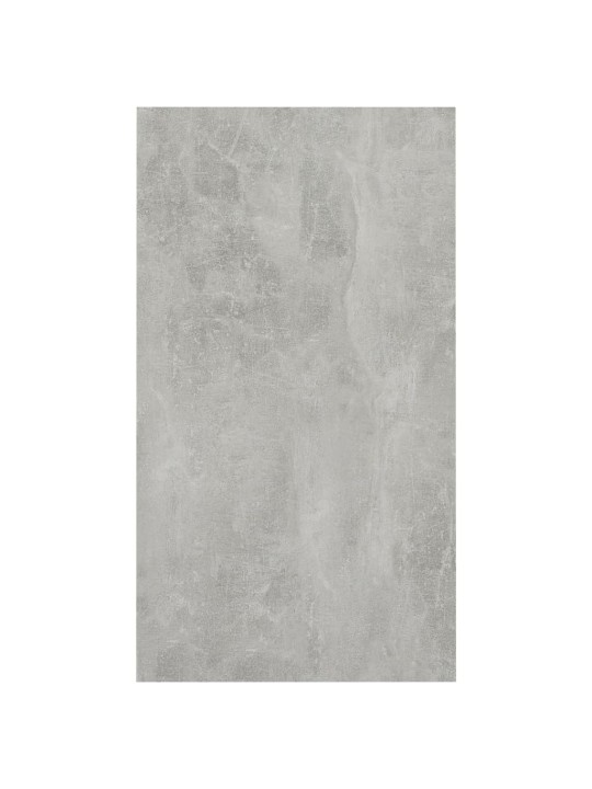 Grāmatu plaukts, 50x25x80 cm, betonpelēks, skaidu plāksne