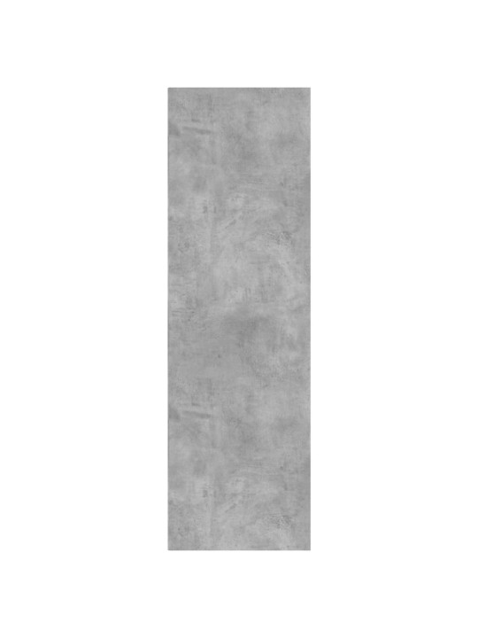 Grāmatu plaukts, betona pelēks, 66x30x97,8 cm, skaidu plāksne