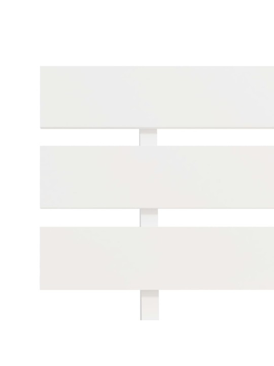 Gultas rāmis, balts, priedes masīvkoks, 100x200 cm