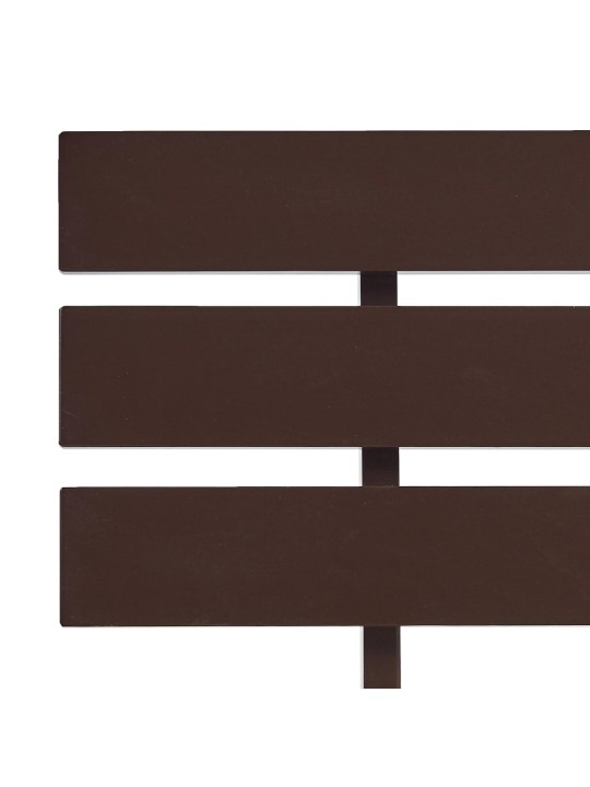 Gultas rāmis, tumši brūns, priedes masīvkoks, 90x200 cm