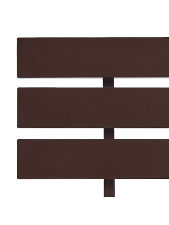 Gultas rāmis, tumši brūns, priedes masīvkoks, 180x200 cm