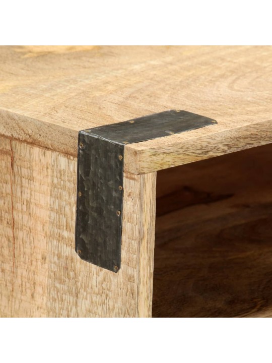 Konsoles galdiņš, 115x30x76 cm, neapstrādāts mango masīvkoks