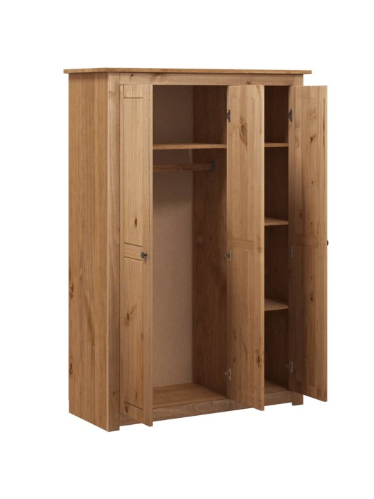 Skapis, 3 durvis, 118x50x171,5 cm, priedes koks