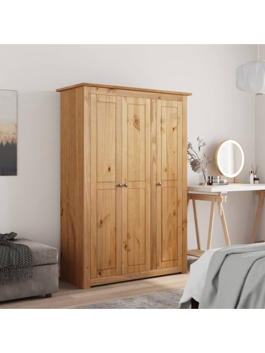 Skapis, 3 durvis, 118x50x171,5 cm, priedes koks