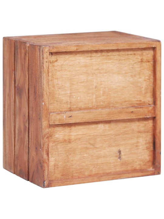 Naktsskapītis ar 3 atvilktnēm 35x25x35 cm masīvs sarkankoks