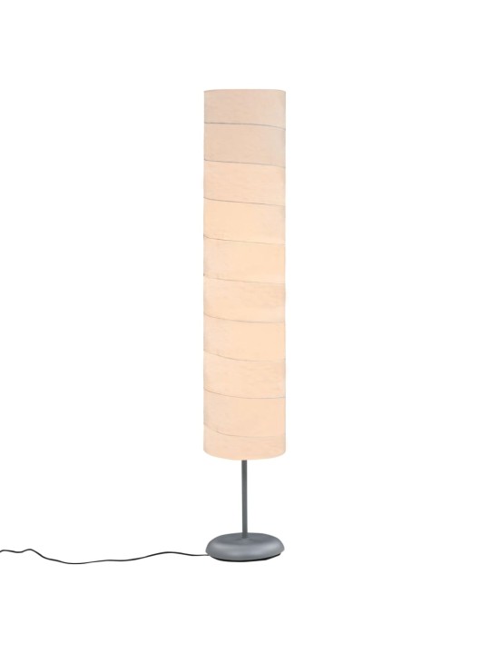 Grīdas lampa ar statīvu, 121 cm, balta, e27