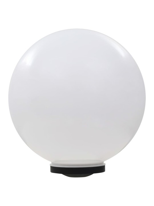 Āra solārās lampas, 2 gab., led, sfēriskas, 50 cm, rgb